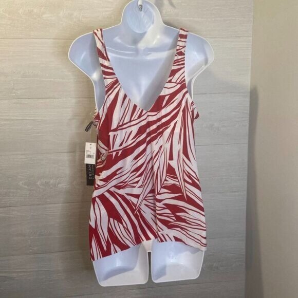 Women's Slimming Control Keyhole Tankini Top Dreamsuit by Miracle Brands - Picture 5 of 7